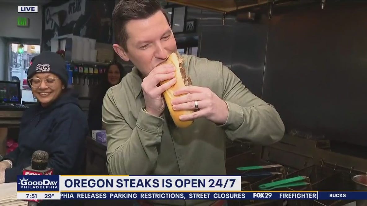 No breakfast? No problem: Oregon Steaks has great cheesesteaks no matter the time